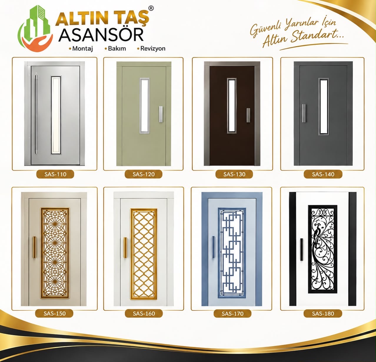 Altıntaş Asansör kapı sistemleri